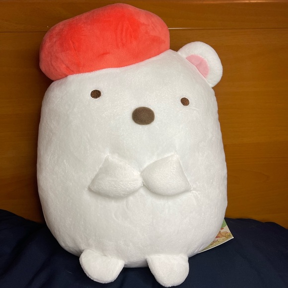 Sumikkogurashi Apple Hat Plush - Picture 1 of 3